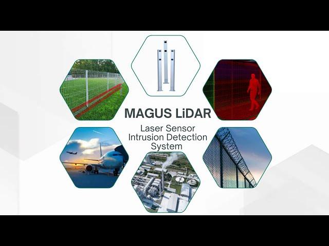 Magus LiDAR Laser Sensor Intrusion Detection System