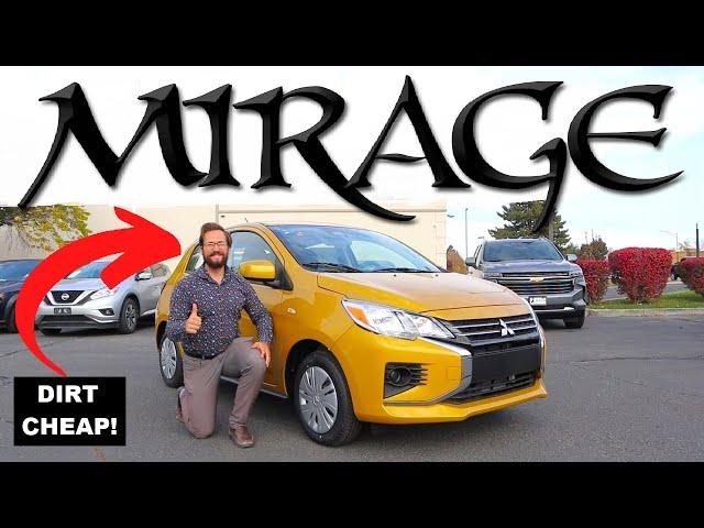 2024 Mitsubishi Mirage: The Cheapest New Car In The USA!