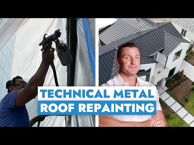 Technical Metal Roof Repainting: How Pros Get the Perfect Finish