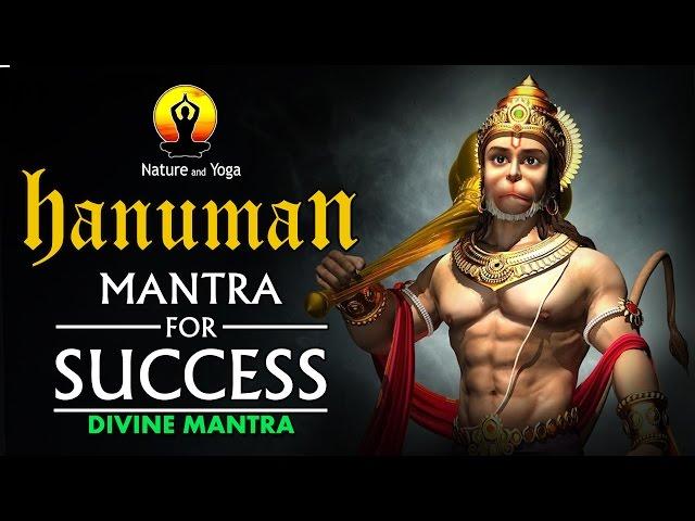 HANUMAN Mantra Chanting for Success || Divine Meditation  || NATURE AND YOGA