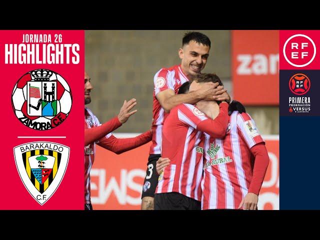 Resumen #PrimeraFederación | Zamora CF 2-1 Barakaldo CF | Jornada 26 | Temporada 2024/2025