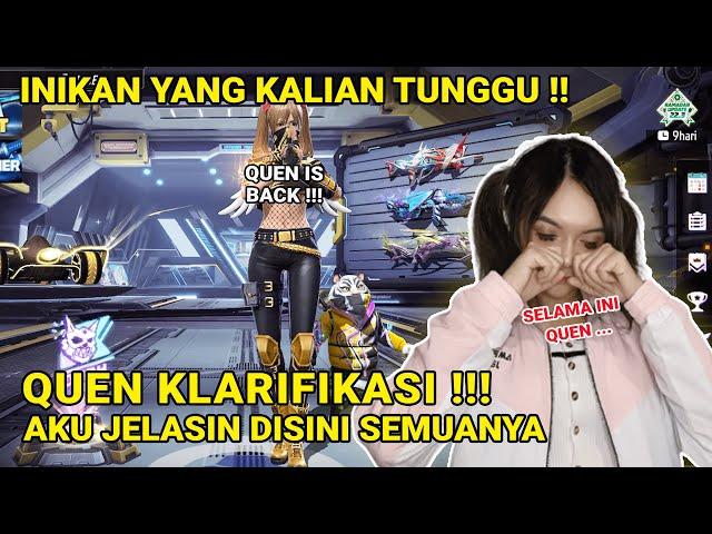 INIKAN YANG KALIAN TUNGGU ?! QUEN KLARIFIKASI !!! PART 1 - FREE FIRE