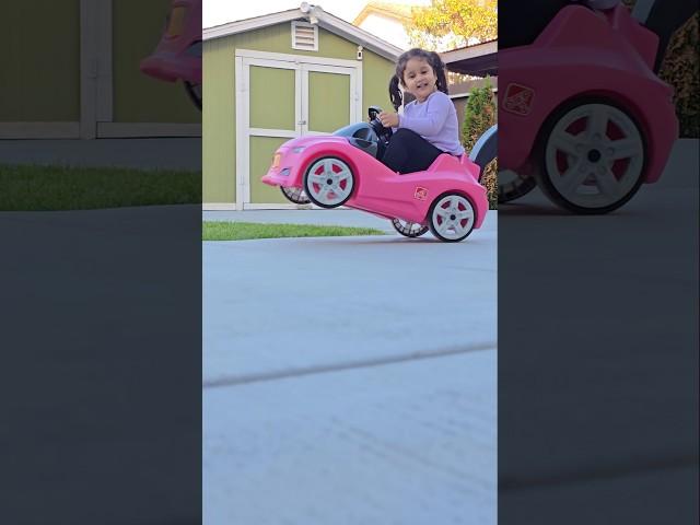 Baby Revving Car Funny Video #shorts