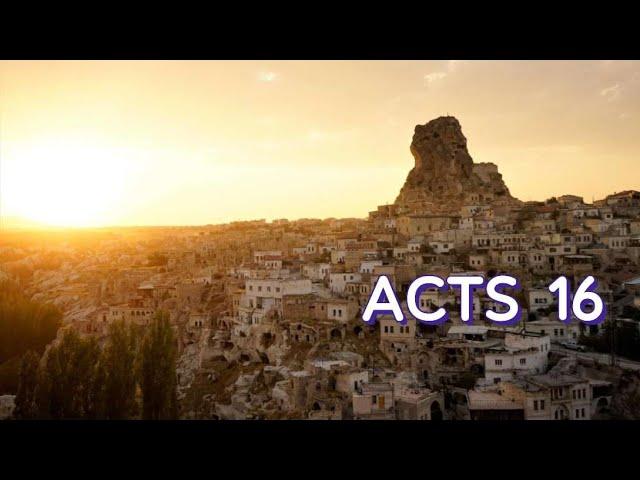 ACTS 16 NIV AUDIO BIBLE