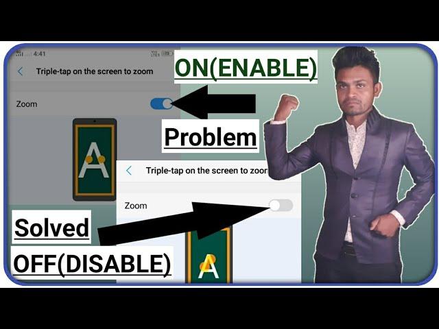 Display Zoom Triple Click in VIVO Mobile Phone|| Triple - Tap on The Screen to Zoom Any Vivo Phone