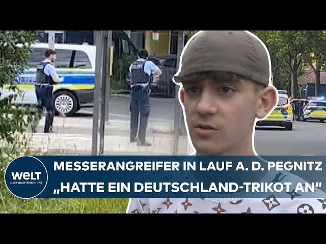 LAUF AN DER PEGNITZ: Messerattacke im Deutschland-Trikot! Polizei erschießt mutmaßlichen Angreifer