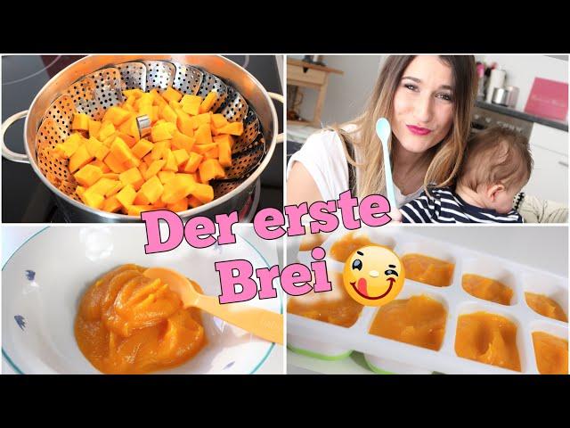 BEIKOSTSTART  DER ERSTE BREI FÜRS BABY ab dem 4. Monat | REZEPTVIDEO & ALLES WAS DU WISSEN MUSST!