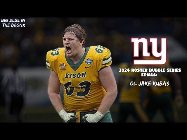 2024 New York Giants Roster Bubble Series EP #44: OL Jake Kubas