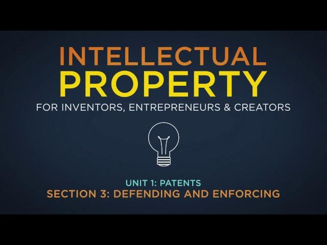 Lecture 13: The Patent Infringement Trial