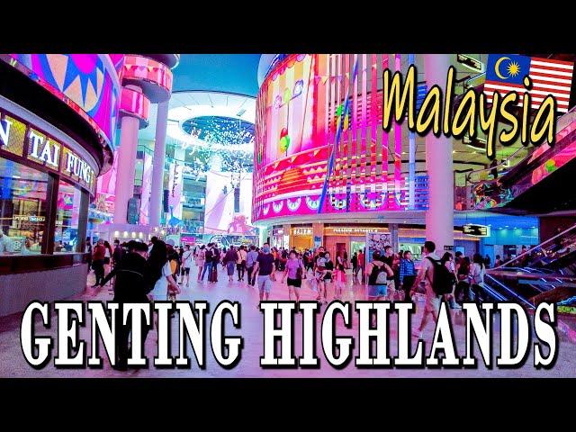 Malaysia Genting Highlands, walking all day in this incredible mall