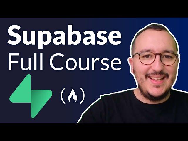 Learn Supabase (Firebase Alternative) – Full Tutorial for Beginners