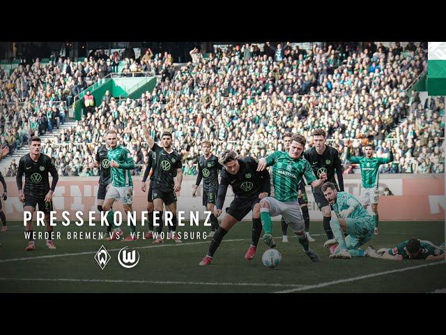 SV Werder Bremen – VfL Wolfsburg 1:2 | Pressekonferenz