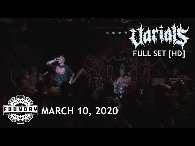 Varials [w/ Matt McDougal] - Full Set HD - Live at The Foundry Concert Club