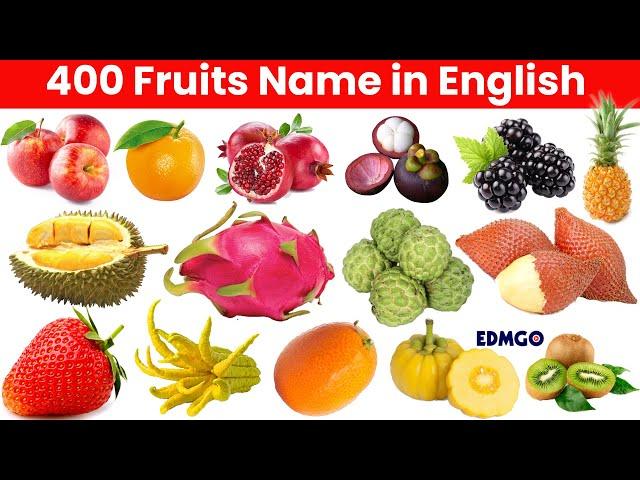 400 FRUITS NAME IN ENGLISH – THE ENCYCLOPEDIA OF FRUITS