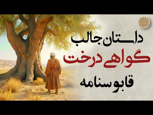 حکایت گواهی درخت حکایتی از قابوس نامه | آفتاب قصه های فارسی