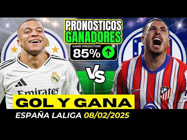 PRONÓSTICOS FÚTBOL DE EUROPA (08/02/2025) ​MÉTODO GOL Y GANA GRATIS