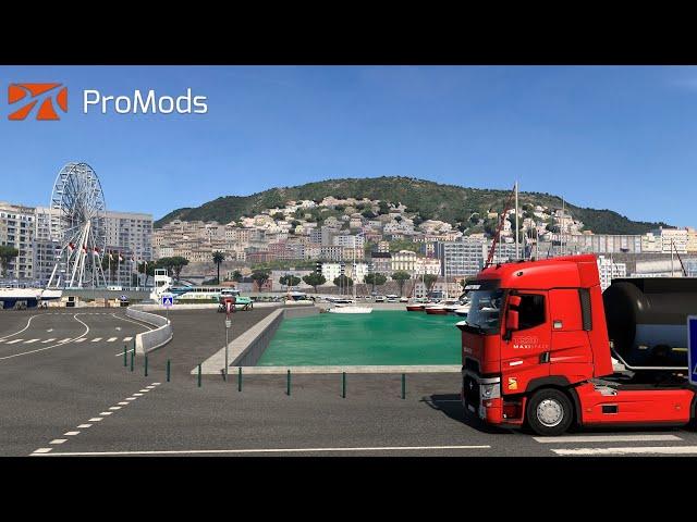 Monaco auf der neuen ProMods! / Eurotrucksimulator 2 / Renault Range T / 1.53 / Deutsch