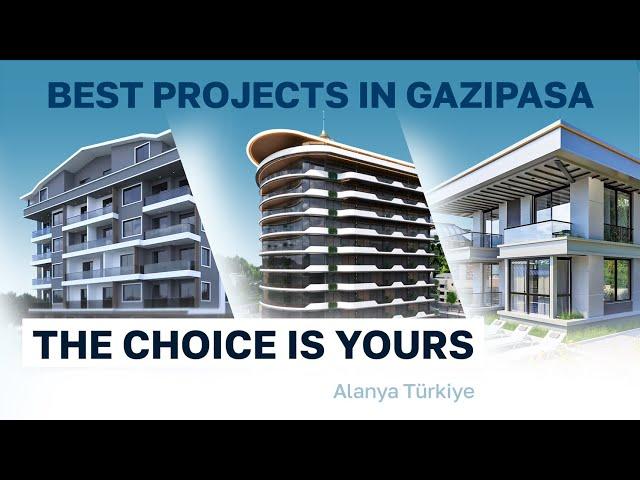 TOP-3 projects in Gazipasa, Turkey. Buy real estate in Turkey. Apartments in Turkey, Gazipasa