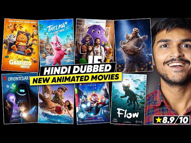 TOP 10 Best Animated Movies of 2024 in Hindi | Moviesbolt