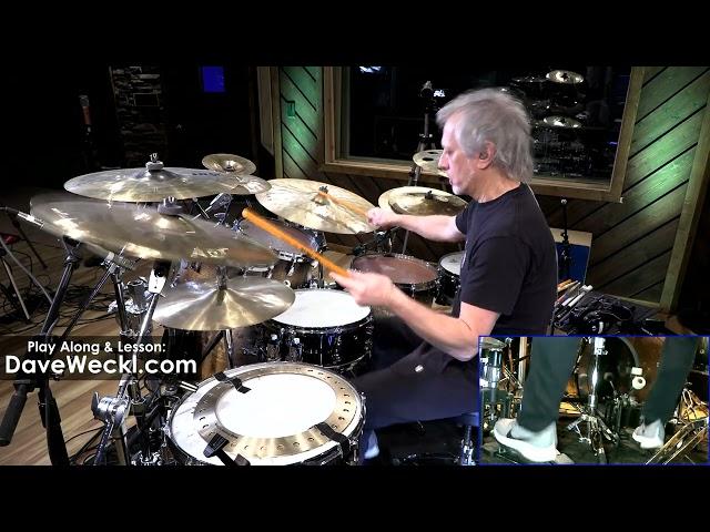 "Struck By Lightning" Dave Weckl Drum Cams Version