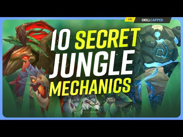 The 10 SECRET Jungle MECHANICS You NEED to Know! - League of Legends