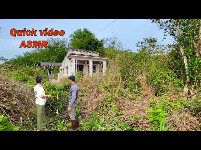 The neighbors are distressed, and the abandoned house with wildly overgrown grass is cleaned up