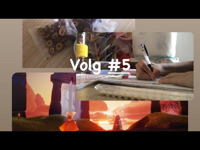 Vlog#5|日常生活｜溫書｜光遇