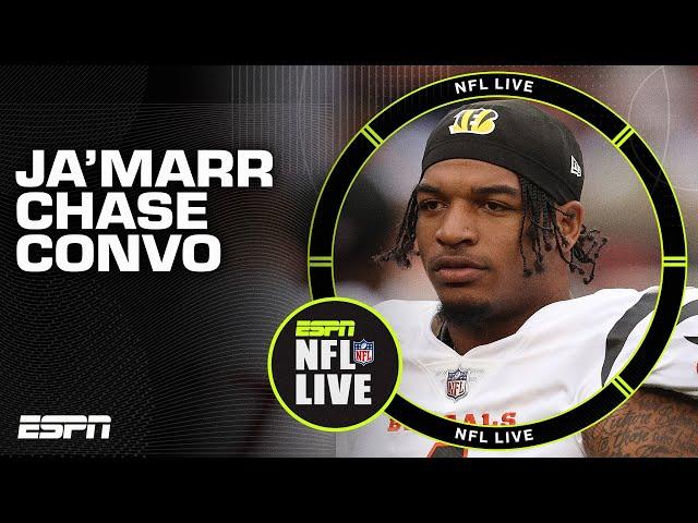 Ja'Marr Chase impressed me when Joe Burrow was out | NFL Live