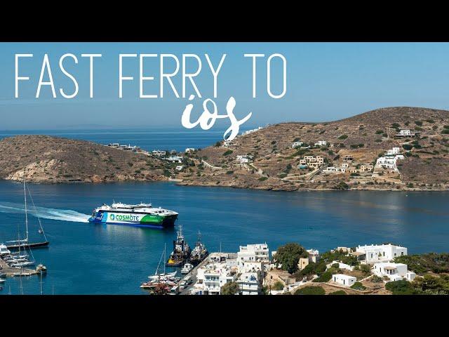 Taking the Ferry to Ios, Greece - The Beginning of the Summer of Travel || Greece Travel