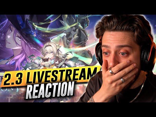 HONKAI STAR RAIL 2.3 LIVESTREAM REACTION - FIREFLY, NEW PERMANENT ENDGAME + MORE