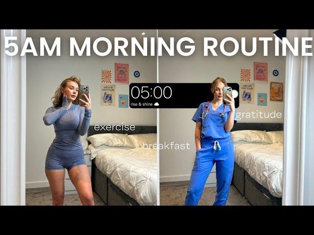doctor’s realistic 5am morning routine | getting back on track edition