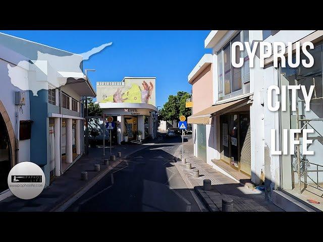 A Drive Around Paphos City - With Commentary!