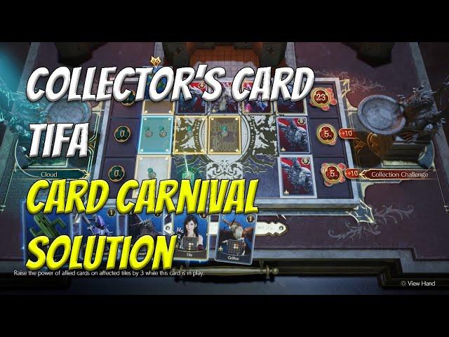 Collector's Card: Tifa Solution - Card Carnival Queen's Blood Challenge | Final Fantasy 7 Rebirth