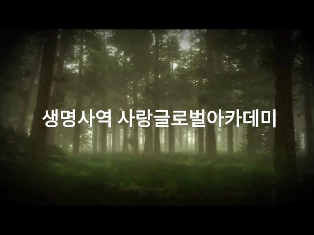 [SaGA] 사랑글로벌아카데미 생명사역 플랫폼 사랑글로벌아카데미
