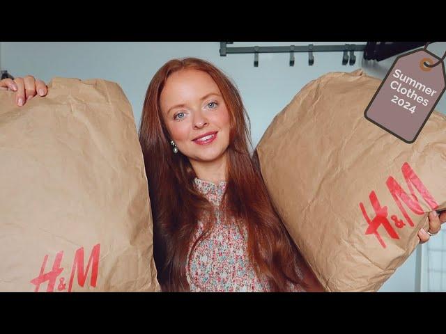 H&M HAUL AND TRY ON | New in Summer 2024