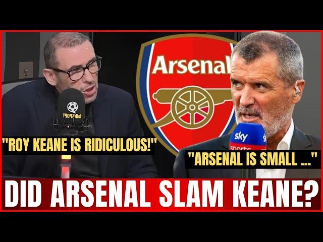 NOW! MARTIN KEOWN EXPLODE ROY KEANE FOR QUESTIONING ARSENAL'S MENTALITY! CONTROVERSY AHEAD?