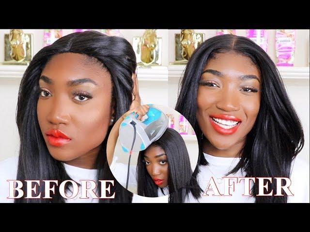 HOW TO MAKE A 20$ SYNTHETIC WIG LOOK NATURAL | For Beginners