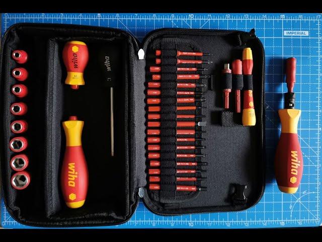 Tooltalk Wiha Drehmoment + Slim Vario Elektrik 32 tlg Set