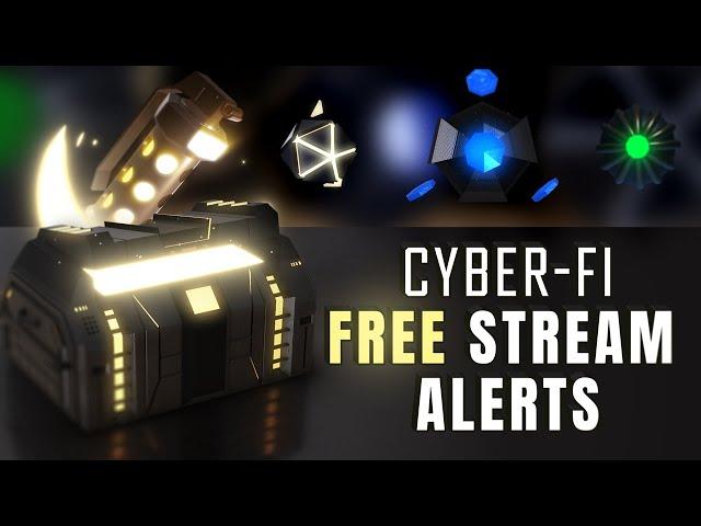 Free Animated Stream Alerts - Cyber-Fi | TEASER