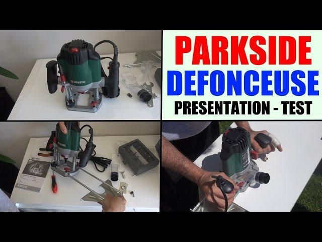 défonceuse parkside pof 1200 a1 lild router oberfräse fresatrice verticale fresadora de superficie