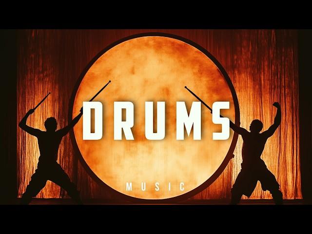 ROYALTY FREE STOMP Kinetic Typography Music | Drums Video Music