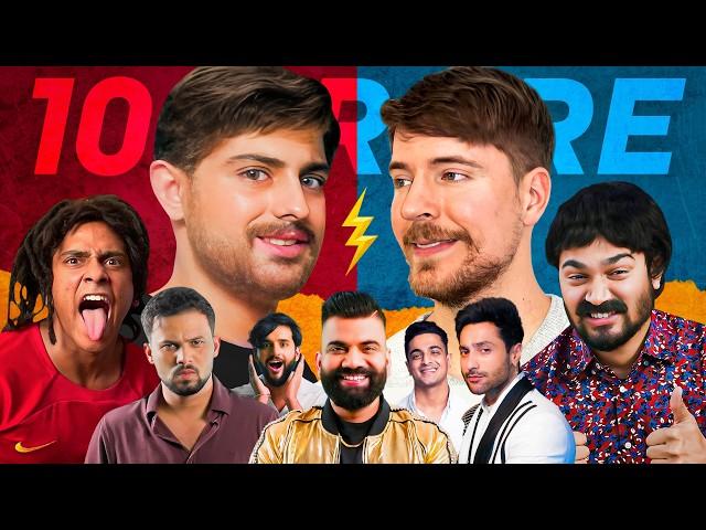 MR BEAST PARODY  Ft. INDIAN CREATORS | CARRYMINATI