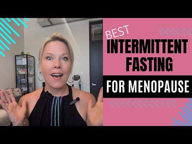 Best Intermittent Fasting for Menopause! Boost brain function & metabolism through fasting!