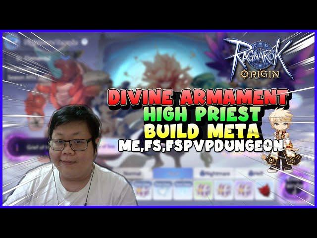 3 Build High Priest LVL 90 ME/FSMVP/FSPVP,DUNGEON !! Ragnarok Origin