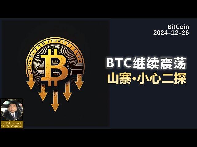 BTC日线继续震荡，山寨币小心二次探底！#bitcoin #比特币 #牛市