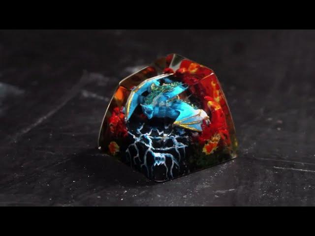 How DATKEY made Artisan Dragon Keycaps?