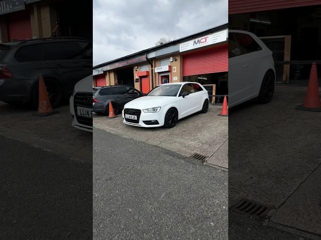 AUDI A3 - FULL WRAP IN GLOSS WHITE - CAR WRAPS UK - #audi #audia3 #fullwrap #manchester