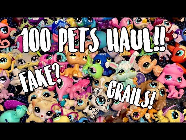 Unboxing Over 100 Littlest Pet Shops *G1-G7 Basic Fun LPS* REVIEW & HAUL