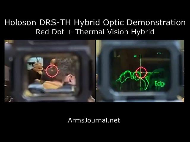 Holosun Red Dot Thermal Hybrid Optic Demo (DRS TH) @ IWA 2023