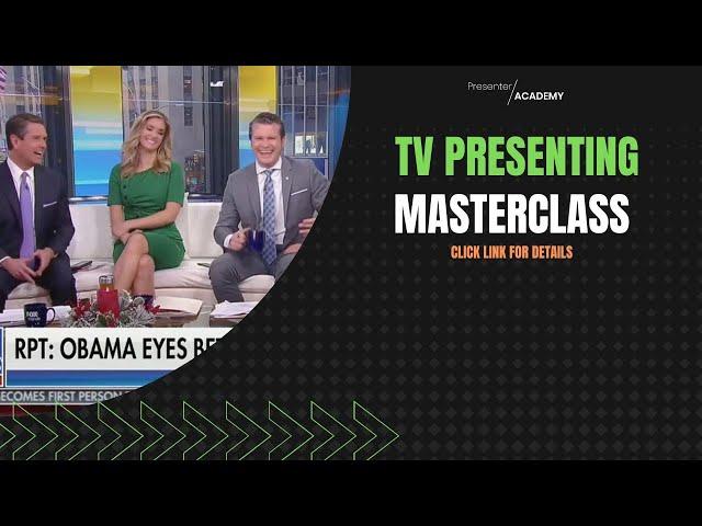 TV Presenting Masterclass